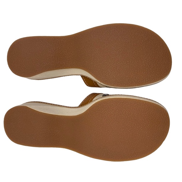 ⛵BNIB L.L. Bean Saddle "Boat & Tote" Slide On Sandals⛵️ - Picture 3 of 7